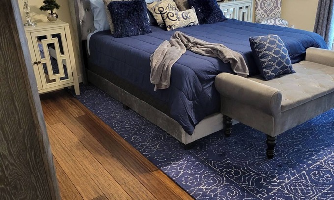 Langston Cama Y Desayuno | The Leverette Suite at Ballards by The Lake