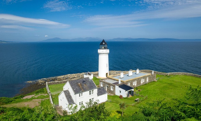 Campbeltown Casa | The Lighthouse Cottage - casa única y espaciosa con impresionantes vistas al mar