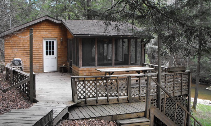 Dushore Cabina | The Little Cedar, con vistas a South Black Creek
