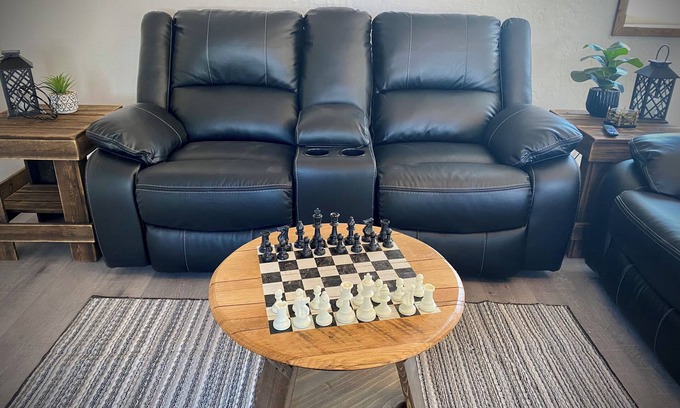 Otto Casa | The Man Cave. Perfect for traveling workers and a great place for families