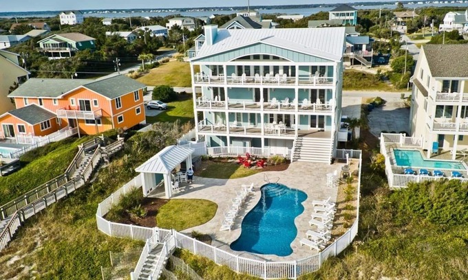 Emerald Isle Casa | The Nautilus, Oceanfront house in Emerald Isle, NC!