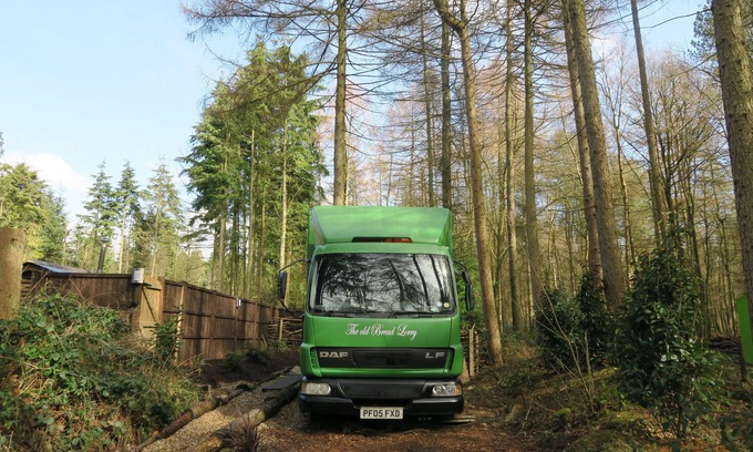 Warlingham Casa | The Old Bread Lorry con bañera de hidromasaje y sauna