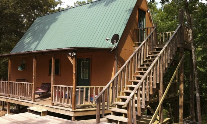Murfreesboro Cabina | The Old Factory Getaway: vive la vida en el río Little Missouri