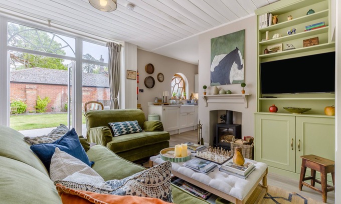 Tunstead Casa | The Ostlery - Dos Habitaciones Casa, Capacidad 4