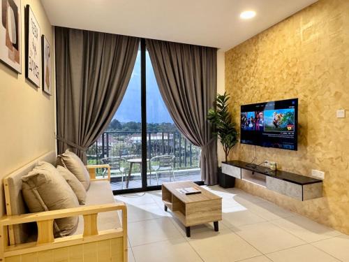 Taman Charming Apartamento | The Podium-3R2B-Free 2 Parking-12 Pax-D335