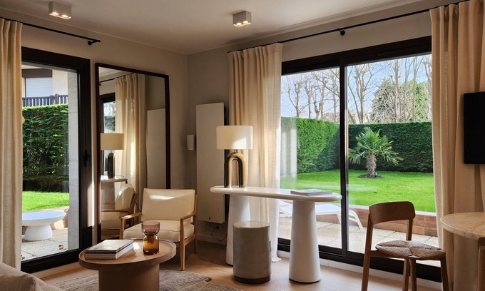 Tourgeville Apartamento | The Premium Garden Suite - 2 people - Deauville Beach