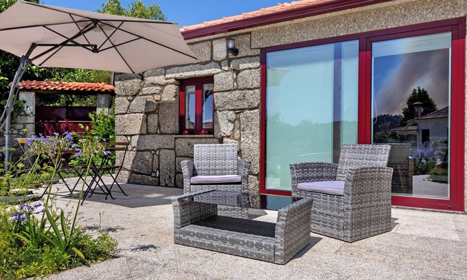 Guilhofrei Villa | La Quinta das Caroveiras 'Casa T1' con vistas al lago, Wi-Fi y aire acondicionado