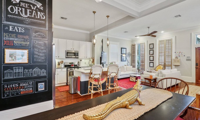 Bayou St. John Casa | Mins to City Park / Jazzfest / French Quarter, hogar moderno y luminoso de Bayou St. John