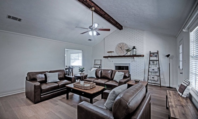 Flowood Casa | The Rez Retreat - King Beds