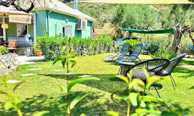 Kalamata Villa | The Secret Garden at Villa Georgia Kalamata Pet Friendly