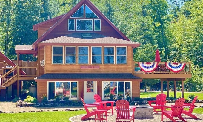 The Bluffs Casa | ¡La campanita en el lago Ossipee con agua y vistas a la montaña!