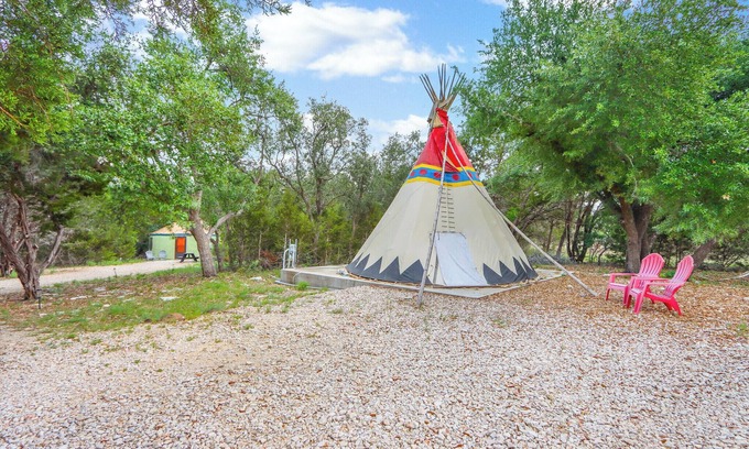 Driftwood Cabina | The Tipi - a unique camping experience with a twist!