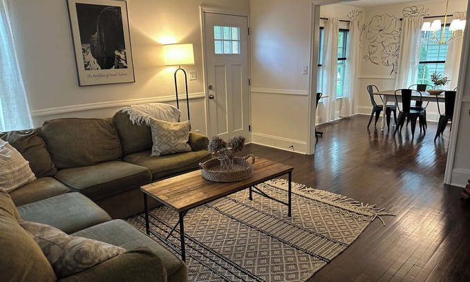 Greer Casa | The Westfield - Cozy Downtown Greer Retreat