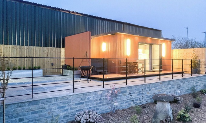 Babcary Cabaña | Alojamiento de 1 habitaciones en Babcary, near Somerton
