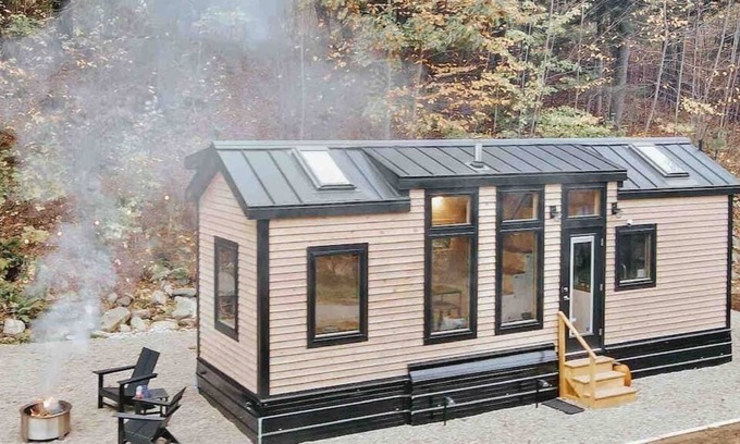 Chester Apartamento | This tiny house is a 1 bedroom(s), 1 bathrooms, located in Chester, VT.