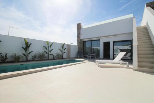 Santiago de la Ribera Villa | Three Bedroom Villa With Private Pool & Solarium