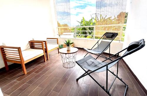 Saint-Pierre Apartamento | Ti DODO Studio Cosy accès piscine