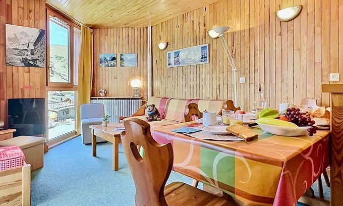 Le Lavachet Apartamento | Tignes : 2 pièces pour 4 pers, proche commerces et pistes, au Lavachet - FR-1-411-334
