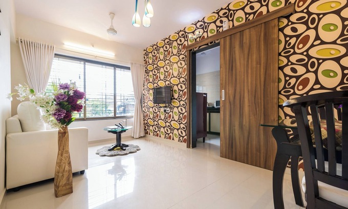 Borivali East Apartamento | Timber Style 1 BHK suite