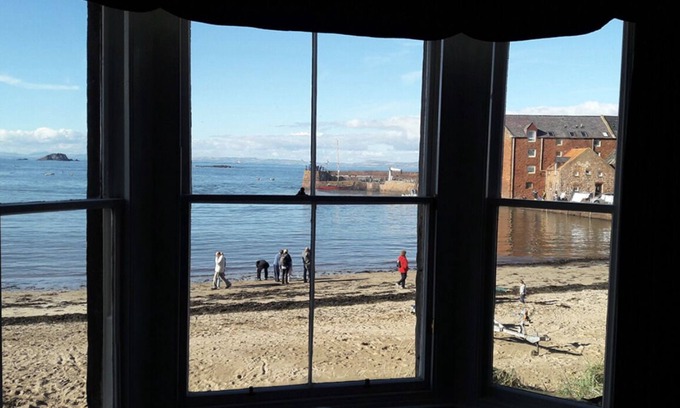 North Berwick Apartamento | Timeless holiday apartment with special atmosphere overlooking beach