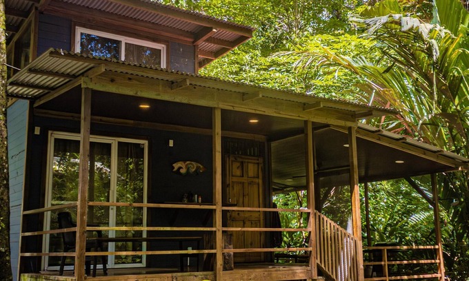 Bocas del Toro Cabina | Tiny home nestled in the jungle near surf, snorkel, and wildlife in Bocas.