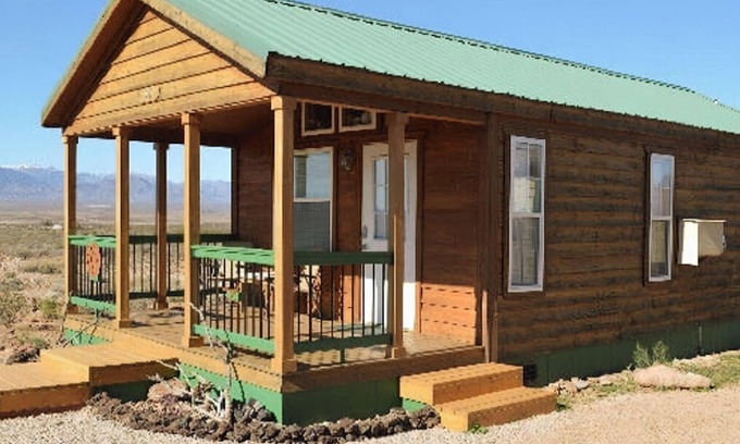 Animas Cabina | Tiny Home with Observatory near Rodeo, New Mexico & Portal, AZ