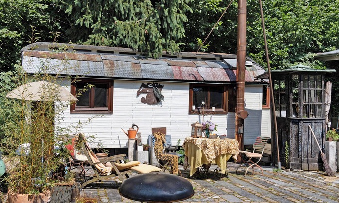 Bad Waldsee Casa | Tiny Home 'Zirkuswagen' con terraza privada, jardín compartido y Wi-Fi
