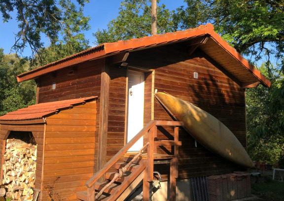 Pulligny Chalet De Esquí | Tiny house détente nature la maison du pêcheur