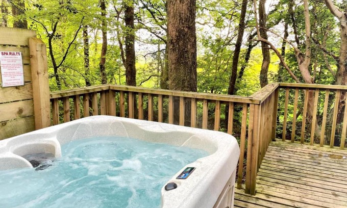 Llanybri Chalet De Esquí | Tiny House-Hot Tub-St Clears-Pembrokeshire-Tenby