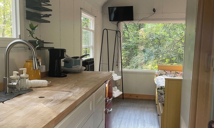 Candler-McAfee Casa | Tiny House In The Forrest. Perfect city location with country feel.