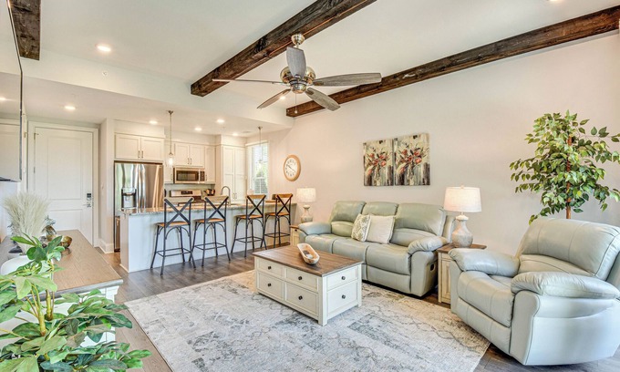 Toccoa Condominio | Toccoa Condo on Golf Course w/ Patio & Grill
