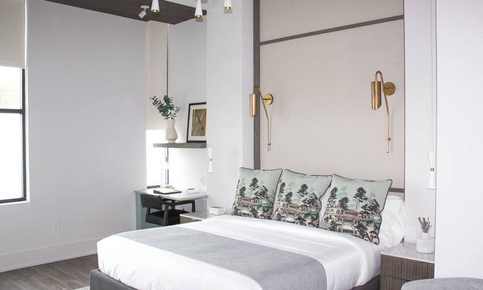 Cumming Apartamento | Toile & Bubble Eucalyptus Suite