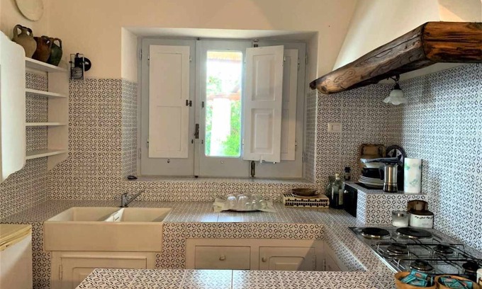 Santa Marina Salina Casa | Tommy's House, garden and terrace overlooking the sea