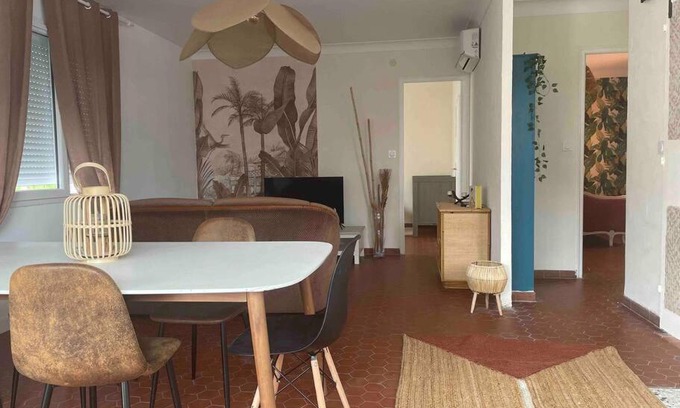 Torreilles Apartamento | Torreilles-Casa terracota-plage - Perpignan- les déferlantes le Barcares - South of France