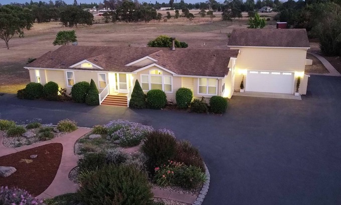 Santa Rosa Casa | Acres tranquilos, relajante retiro de viñedos