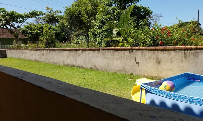 Praia do Ervino Casa | TRANQUILIDADE, a 150 m del mar, a 100 m del supermercado, justo en el centro