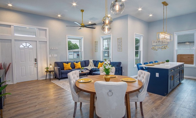 Near East Side Cabaña | Trendy Historical Home Near Downtown Attractions