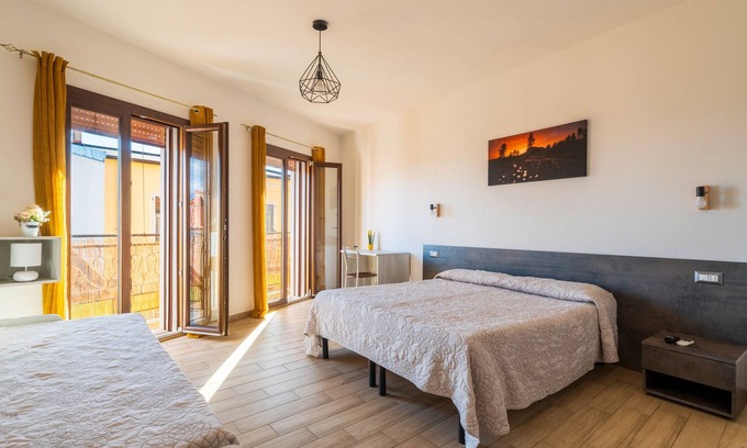 Jerzu Apartamento | Habitación triple con baño privado