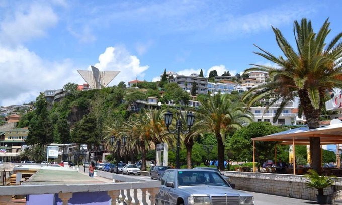 Ulcinj Casa | Triple studio apartment with sea view private balcony, kitchenette.