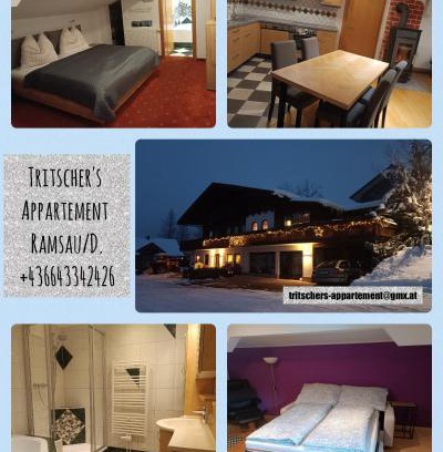 Schildlehen Apartamento | Tritscher's Appartement Ramsau Dachstein