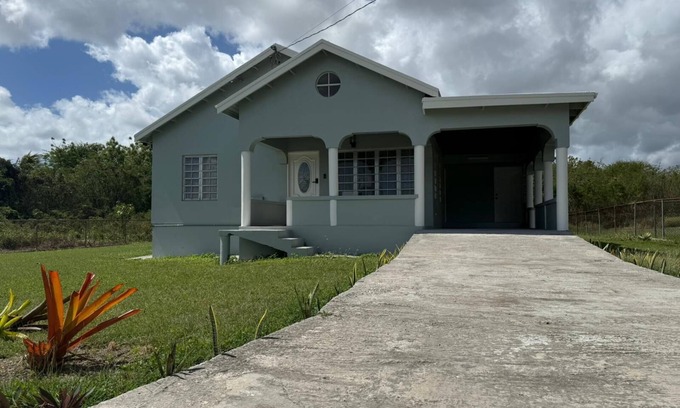 Fitches Creek Casa | Tropical Bliss Retreat – 3BR Oasis near Beach, St. John’s & Airport