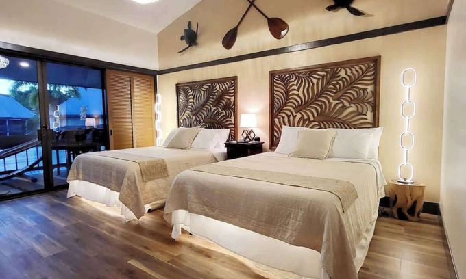 Hilo Apartamento | Tropical Garden Condo with Pool Kitchen, and AC