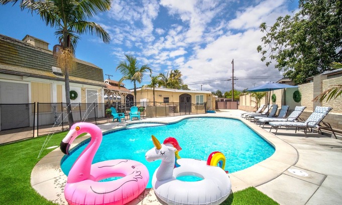 Chula Vista Casa | Tropical Home with Pool/Spa, BBQ, Fire pit. Family fun!