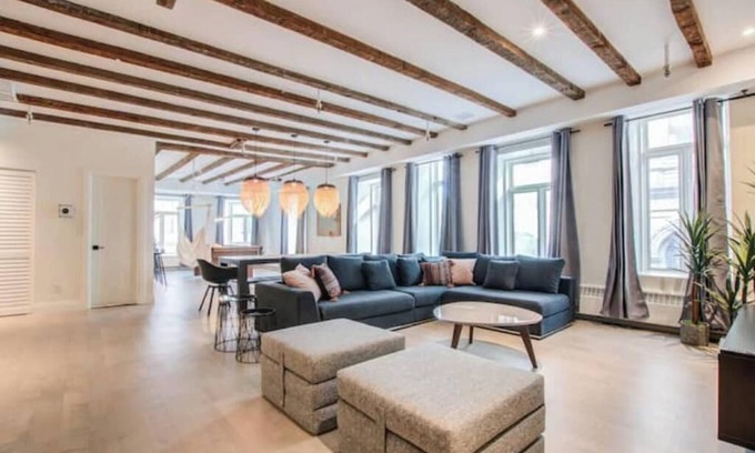 Cite Multimedia Apartamento | Tropical Loft in old Montreal