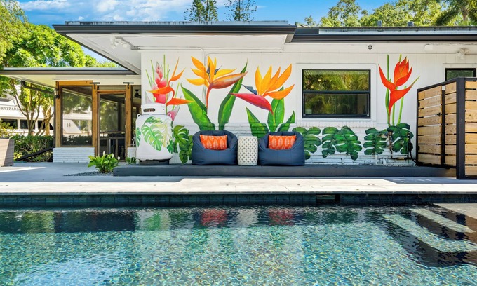 Tarpon River Casa | Tropical Waterfront Home - Pet Friendly & Heated Pool