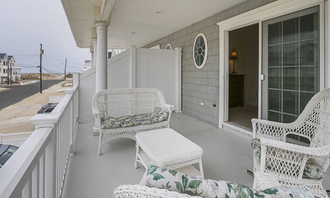 Townsend's Inlet Casa | VERDADERO PLAYA-BLOQUE ADOSADO, NO CALLES A CRUZ A GRAN PLAYA