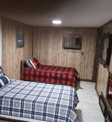 Tiptonville Casa | two story cabin at reelfoot