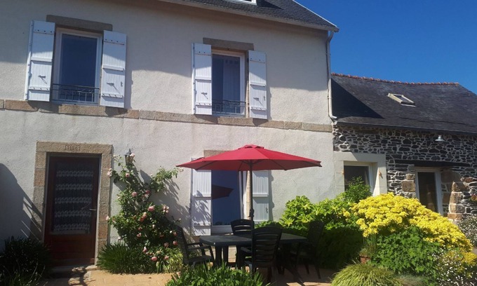 Pont-de-Buis-les-Quimerch Casa | Ty Braz tranquilo en el campo