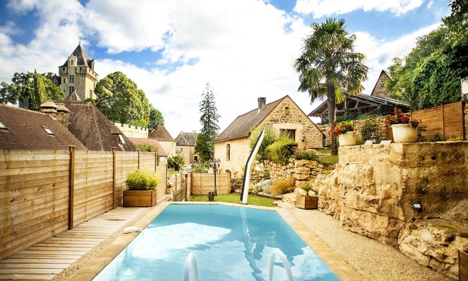 Montfort Casa | Las terrazas de Montfort. Piscina, cerca de Sarlat