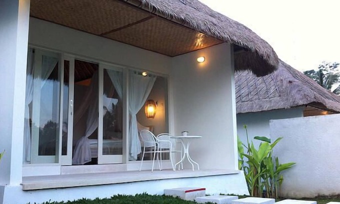 Kenderan Villa | Ubud Piscina Privada Villa Campo de arroz Ver